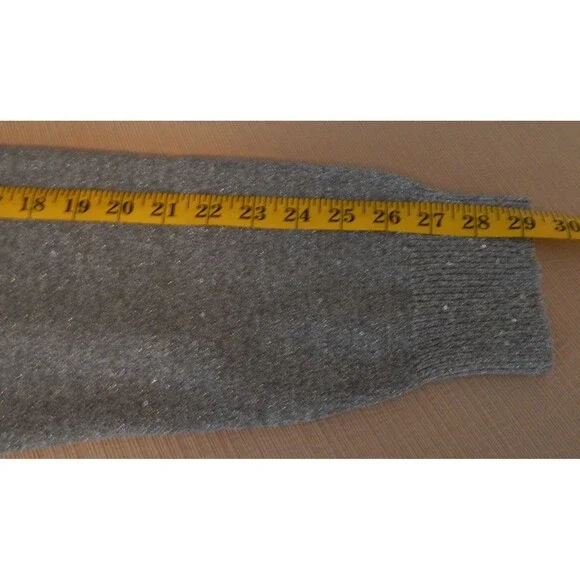 Women's Time And Tru V Neck Sequin Sweater GRAY Pullover Size XL (16-18) NWT - Picture 14 of 16